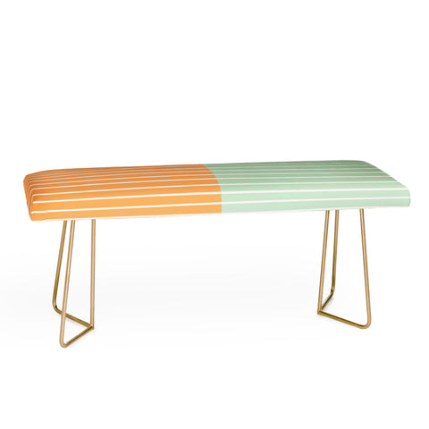 Colour Poems Color Block Lines XXIV Bench