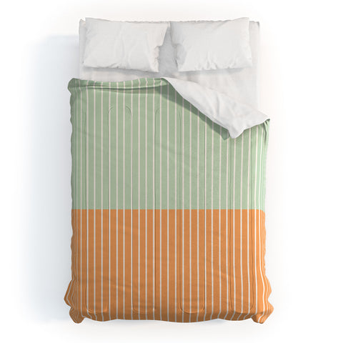 Colour Poems Color Block Lines XXIV Comforter