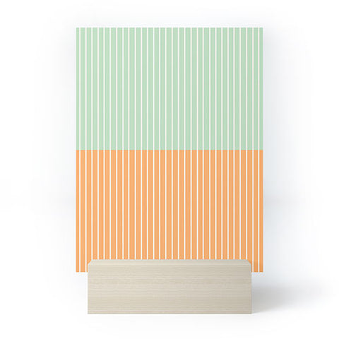 Colour Poems Color Block Lines XXIV Mini Art Print