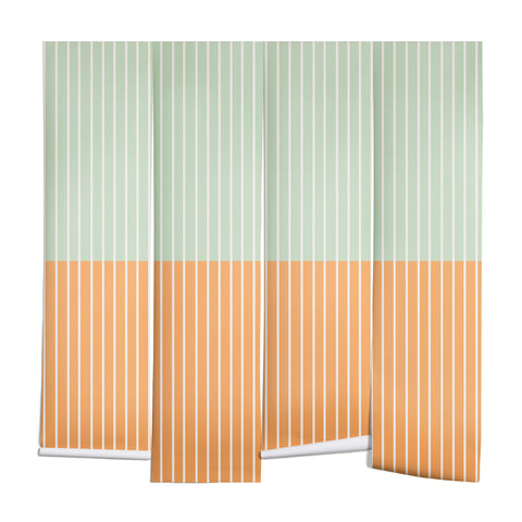 Colour Poems Color Block Lines XXIV Wall Mural