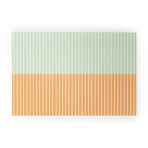 Colour Poems Color Block Lines XXIV Welcome Mat