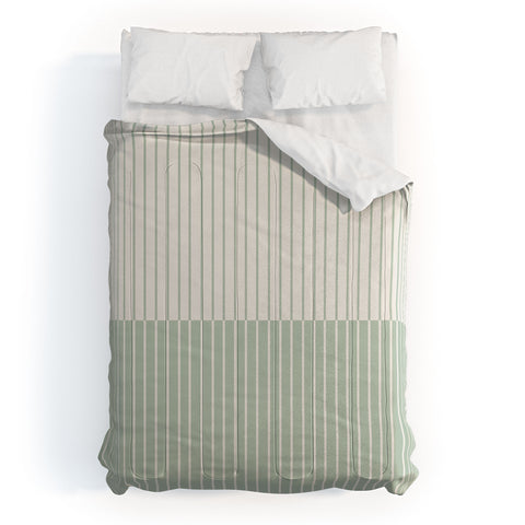 Colour Poems Color Block Lines XXIX Comforter
