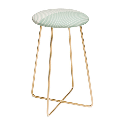 Colour Poems Color Block Lines XXIX Counter Stool