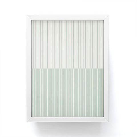 Colour Poems Color Block Lines XXIX Framed Mini Art Print