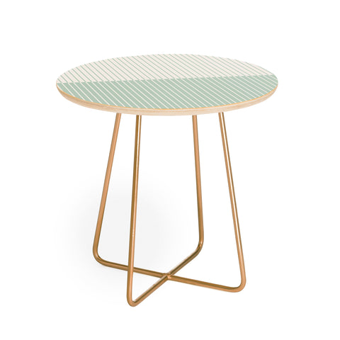 Colour Poems Color Block Lines XXIX Round Side Table