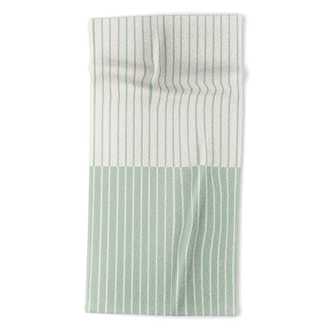 Colour Poems Color Block Lines XXIX Beach Towel