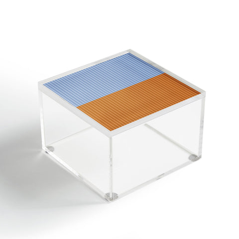Colour Poems Color Block Lines XXV Acrylic Box