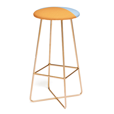 Colour Poems Color Block Lines XXV Bar Stool