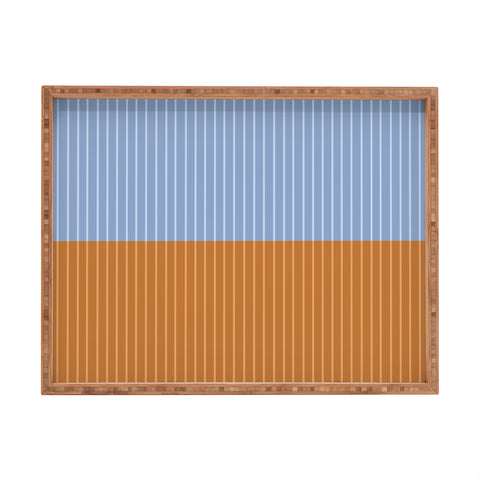 Colour Poems Color Block Lines XXV Rectangular Tray