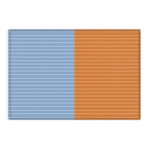 Colour Poems Color Block Lines XXV Outdoor Rug