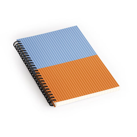 Colour Poems Color Block Lines XXV Spiral Notebook