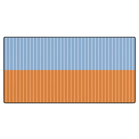 Colour Poems Color Block Lines XXV Desk Mat