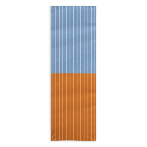 Colour Poems Color Block Lines XXV Yoga Towel