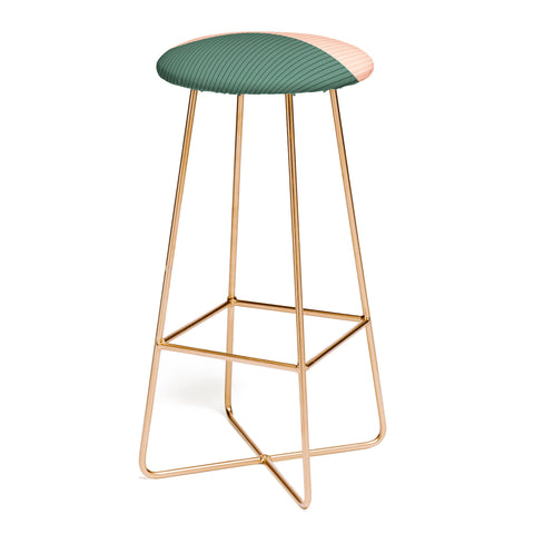 Colour Poems Color Block Lines XXVII Bar Stool