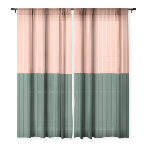 Colour Poems Color Block Lines XXVII Sheer Non Repeat