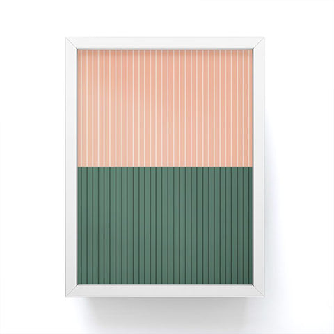 Colour Poems Color Block Lines XXVII Framed Mini Art Print