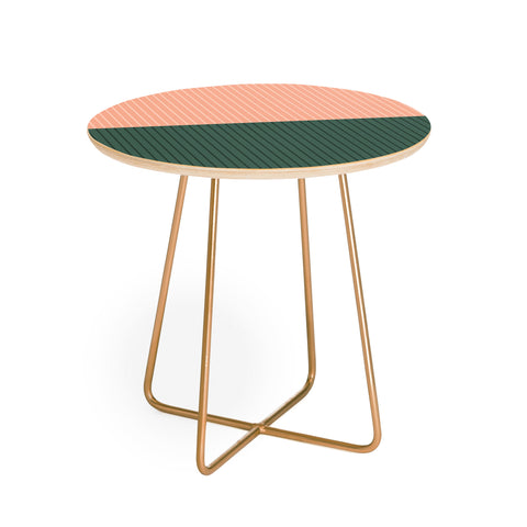 Colour Poems Color Block Lines XXVII Round Side Table