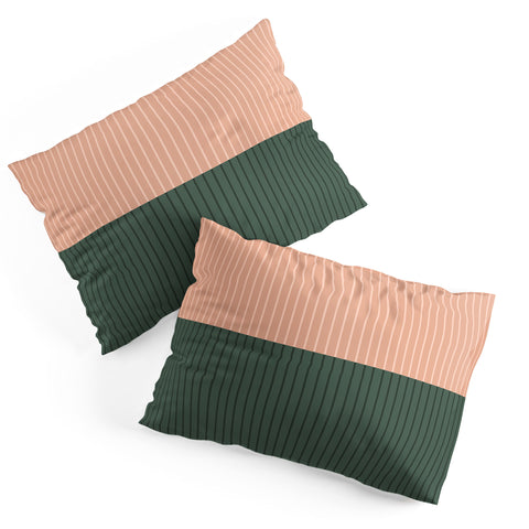 Colour Poems Color Block Lines XXVII Pillow Shams