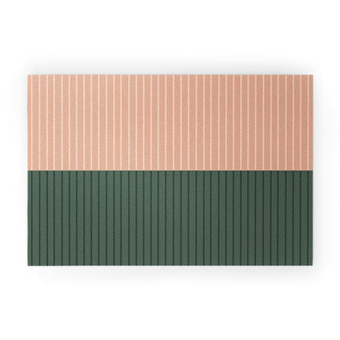 Colour Poems Color Block Lines XXVII Welcome Mat