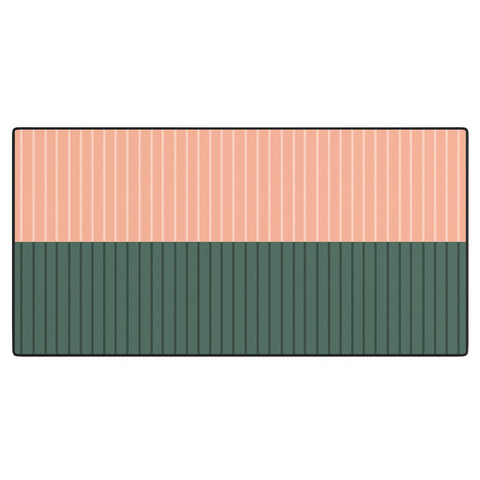 Colour Poems Color Block Lines XXVII Desk Mat