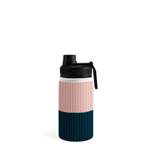 Colour Poems Color Block Lines XXVIII Water Bottle