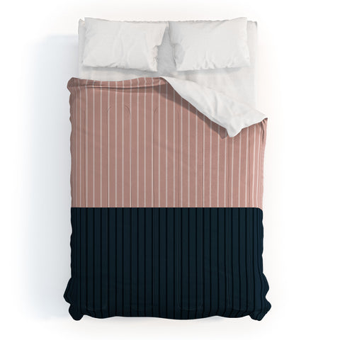 Colour Poems Color Block Lines XXVIII Comforter
