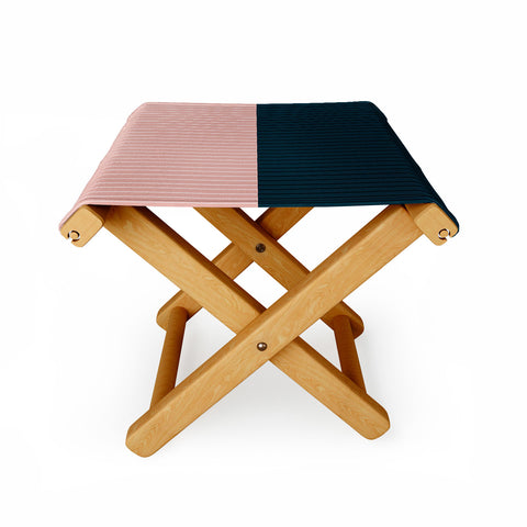 Colour Poems Color Block Lines XXVIII Folding Stool