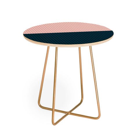 Colour Poems Color Block Lines XXVIII Round Side Table