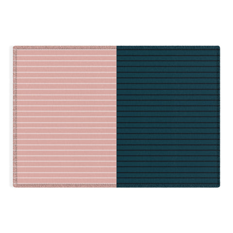 Colour Poems Color Block Lines XXVIII Outdoor Rug