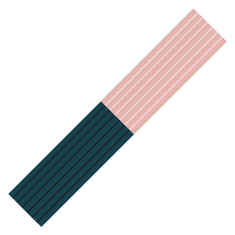 Colour Poems Color Block Lines XXVIII Table Runner