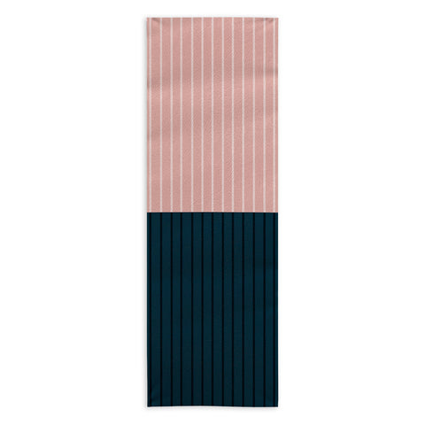 Colour Poems Color Block Lines XXVIII Yoga Towel
