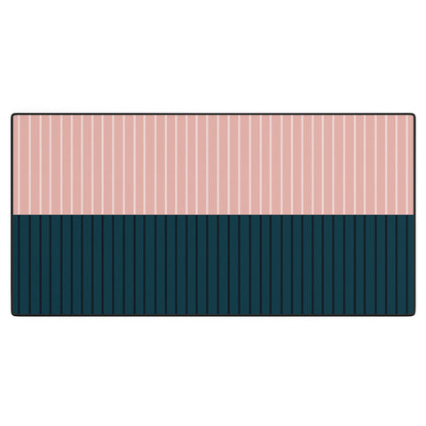 Colour Poems Color Block Lines XXVIII Desk Mat