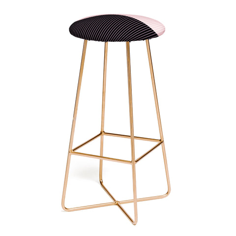 Colour Poems Color Block Lines XXXI Bar Stool
