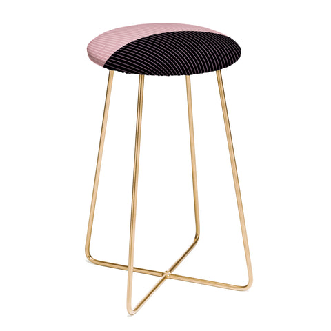 Colour Poems Color Block Lines XXXI Counter Stool