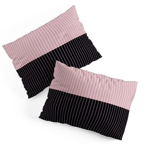 Colour Poems Color Block Lines XXXI Pillow Shams