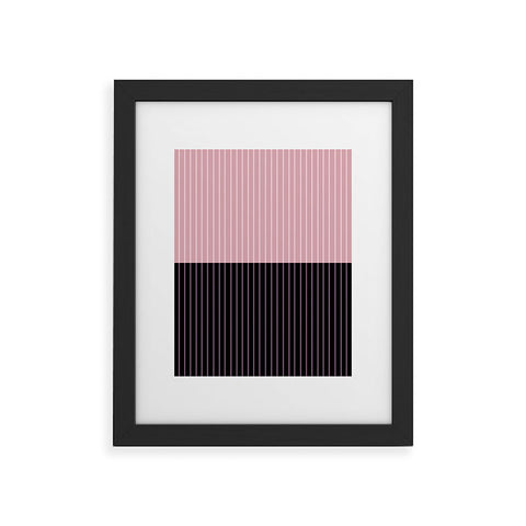 Colour Poems Color Block Lines XXXI Framed Art Print