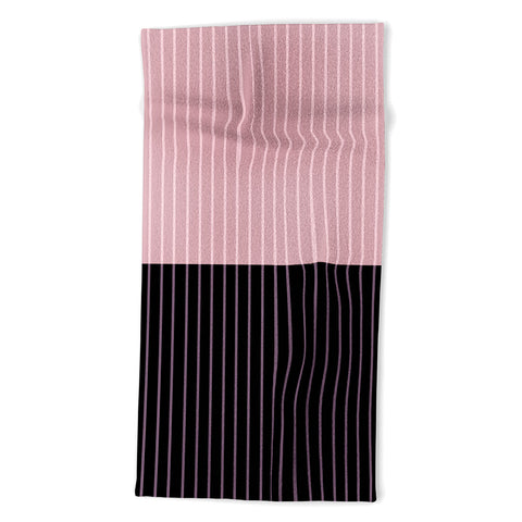 Colour Poems Color Block Lines XXXI Beach Towel