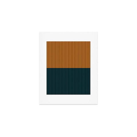 Colour Poems Color Block Lines XXXII Art Print