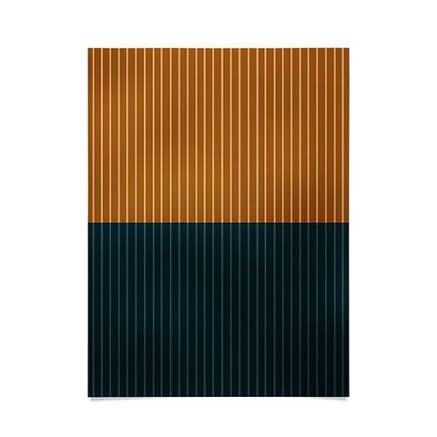 Colour Poems Color Block Lines XXXII Poster