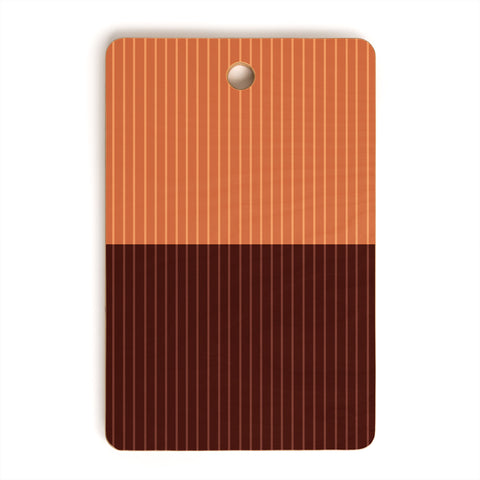 Colour Poems Color Block Lines XXXIII Cutting Board Rectangle