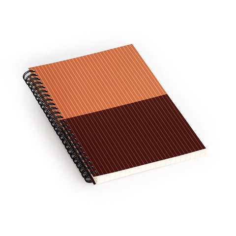Colour Poems Color Block Lines XXXIII Spiral Notebook