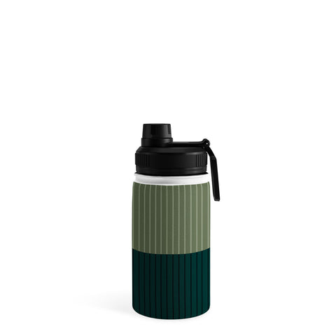 Colour Poems Color Block Lines XXXIX Water Bottle