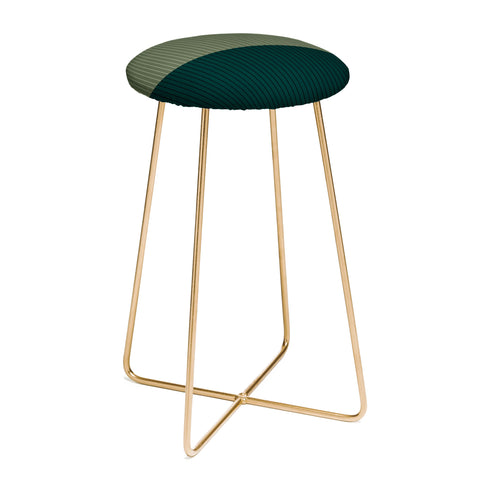 Colour Poems Color Block Lines XXXIX Counter Stool