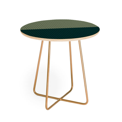 Colour Poems Color Block Lines XXXIX Round Side Table