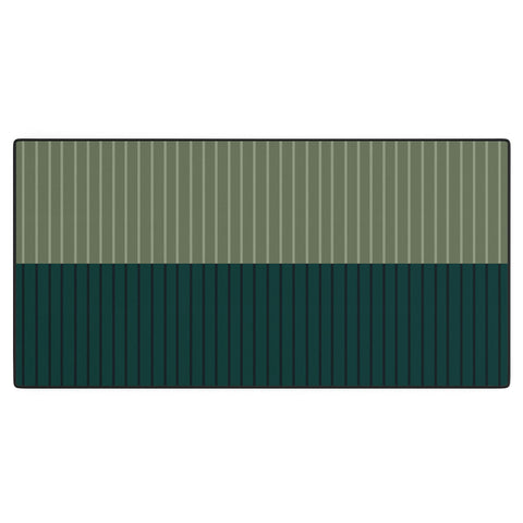 Colour Poems Color Block Lines XXXIX Desk Mat