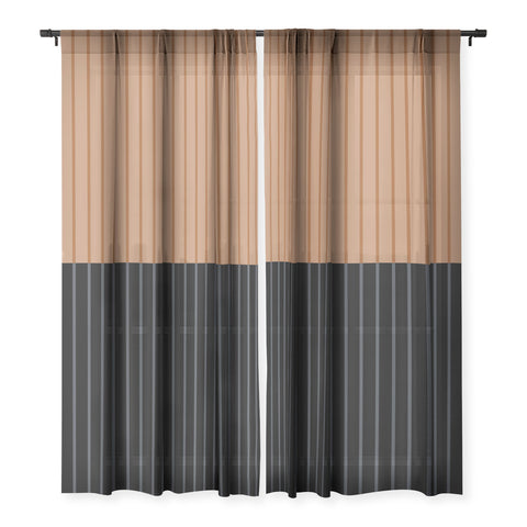 Colour Poems Color Block Lines XXXVI Sheer Non Repeat