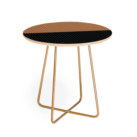 Colour Poems Color Block Lines XXXVI Round Side Table