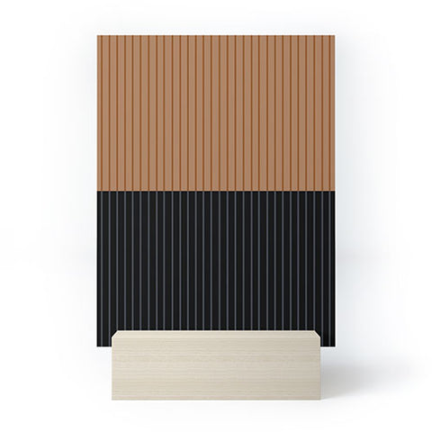 Colour Poems Color Block Lines XXXVI Mini Art Print