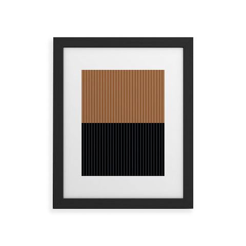 Colour Poems Color Block Lines XXXVI Framed Art Print