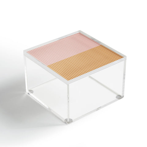 Colour Poems Color Block Lines XXXVII Acrylic Box